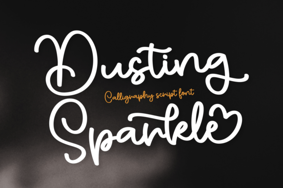 Adding a Dash of Joy with the Dusting Sparkle Font