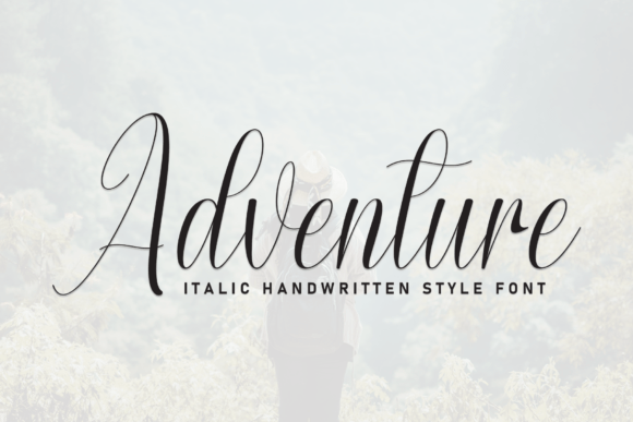 Adventure: The Handwritten Script Font for Elegant Branding