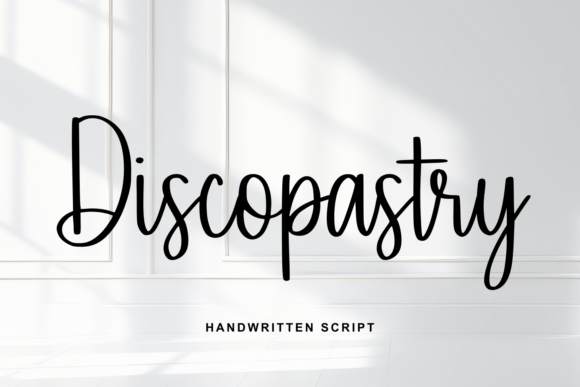 Discopastry: The Sweet Handwritten Font for Friendly Design