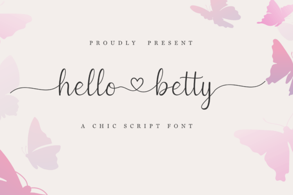 Discovering the Charm of Hello Betty: A Font for Heartfelt Design