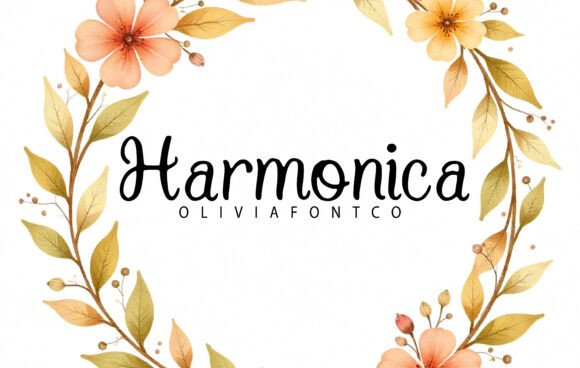 Harmonica: A Script Font That Feels Like a Handwritten Note