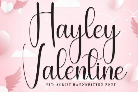 Hayley Valentine: A Handwritten Script for Modern Elegance