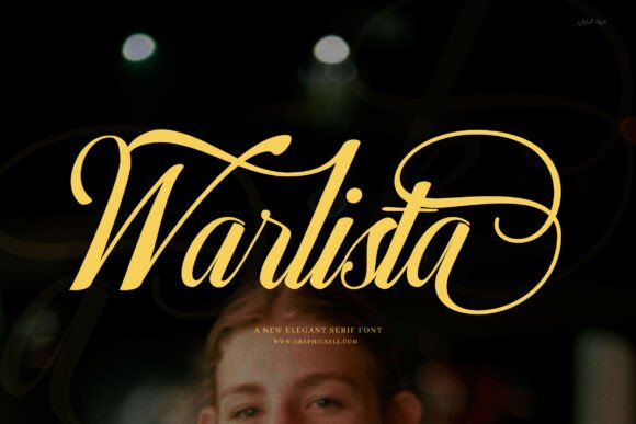 Introducing Warlista: The Modern Script Font for Elegant Design