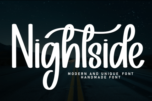 Nightside: A Monoline Script for Confident Branding