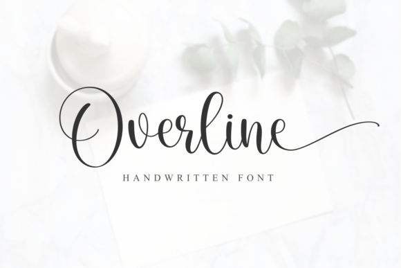 Overline: Crafting Elegant Script for Luxury Design
