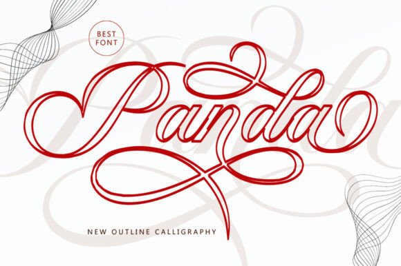 Panda Outline: A Modern Classic for Elegant Design