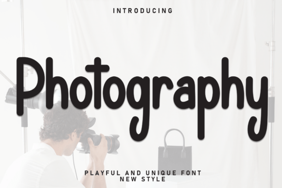 Photography Font: Weaving Whimsy and Elegance into Your Designs