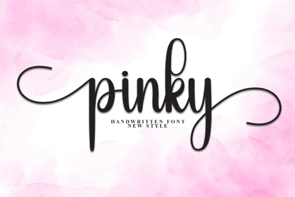 Pinky: A Handwritten Font for Modern Branding