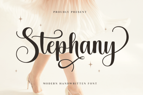 Stephany: A Handwritten Script Font for Elegant Projects