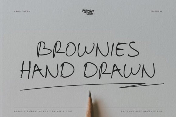 The Authentic Script: Why Brownies Handdrawn is a Designer's Secret Weapon