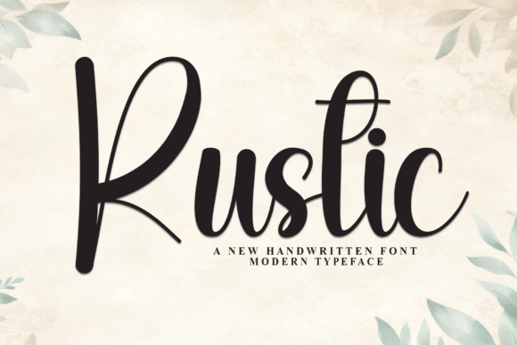 The Rustic Font: Where Playful Elegance Meets Authentic Design