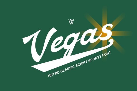 Unleashing Vintage Vibe: The Vegas Font Legacy
